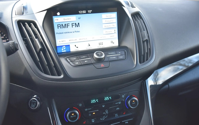 Ford Kuga cena 71900 przebieg: 97000, rok produkcji 2017 z Koło małe 254